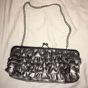 Silver clutch